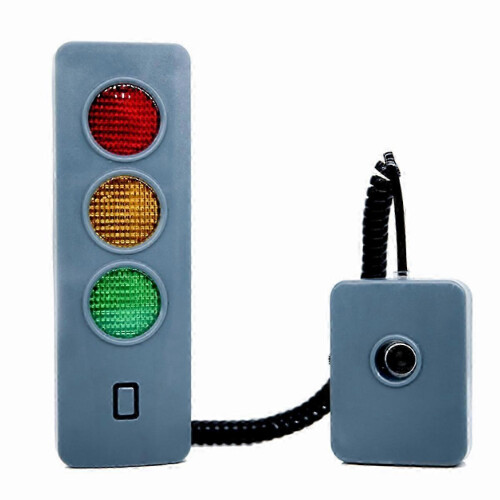 Anti-collision parking device with LED light for garage
