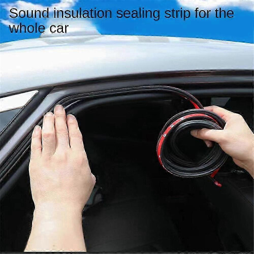 8-hole car door edge seal strip 5m rubber protector 2
