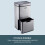 Cooks Professional Cooks Professional 75L Sensor Recycling Bin with Food Caddy | Silver 4