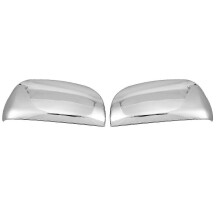 Rearview Side Mirror Cover Caps 2pcs ABS Chrome Plated Decoration for RAV4 2006-2008