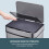 Cooks Professional Cooks Professional 75L Sensor Recycling Bin with Food Caddy | Silver 5