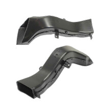 1pair Front Left+right Radiator Support Air Intake Duct Plastic Black 51748054229 51748054230 compatible with 3 Series F30 F31