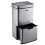 Cooks Professional Cooks Professional 75L Sensor Recycling Bin with Food Caddy | Silver 8