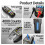 ANENG PN131 Digital Multimeter Portable AC/ Current Voltage Resistance Capacitance Rechargeable NCV Clamp Meter 7