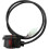 Universal 3-Pin Motorcycle Digital Odometer and Speedometer Sensor Cable - Black 5