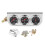 Triple Function Car Gauge: Digital Oil Pressure Water Temperature and Current Meter 1