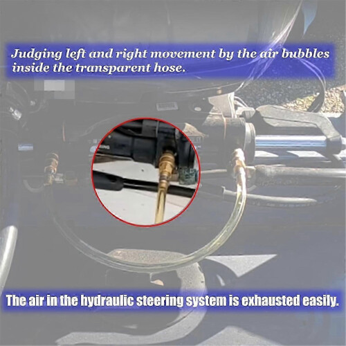Seastar Outboard Compatible Boat Hydraulic Steering Bleed Kit 1
