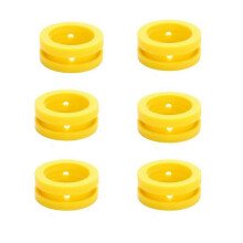 6-Piece Set of O-Rings Machine Fitted CO2 Cylinder Exchange Carbonator Seals Gaskets for New Assemblers & Pink Cylinder Compatibility