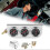 Triple Function Car Gauge: Digital Oil Pressure Water Temperature and Current Meter 5