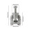 Off-road motorcycle handlebar press code fixing seat 22MM single hole direction guide press block 3