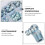 50-Piece Silver Replacement Grease Fitting Assortment Kit 3