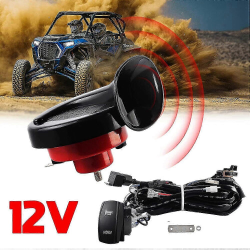 Pioneer RZR X3 UTV/ATV Horn Kit Featuring a Universal 12V Toggle Switch 2