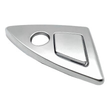 Car Console Lock Cylinder Trim Cover+Button 51169171552 for 5-Series F10 F11 F18 10-16 Armrest Box