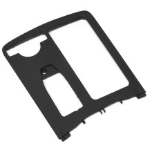 For C-class W204 (2007-2014) Black Console Cup Holder Decorative Cover