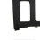 For C-class W204 (2007-2014) Black Console Cup Holder Decorative Cover 4