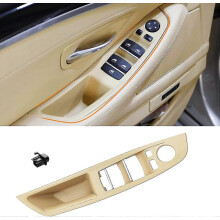 For Bmw 5 Series F10/f11 Door Handle, Front Door Handle, Left Inner Handle F10 F11: 520 523 525 528 530 535 (2010-2016) - Beige-yvan