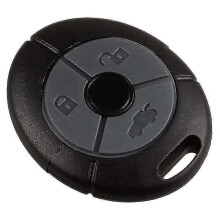 3 Rubber Button Remote Key Case Fob For Mg Rover 25 35 Zs Zr