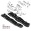 For 2012-2014 Front Bumper Bracket Retainer Side Mount Support 1 Pair Left+right 1