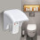 Outdoor Waterproof Switch Housing Easy Use Power Socket Cover For Switch Protection Workshop White 4