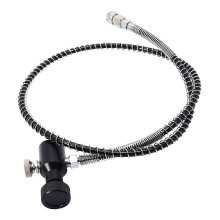PCP Fill Station Adapter with 37Inch Hose Line for High Pressure AIR or CO2