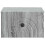 VidaXL vidaXL Wall-Mounted Bedside Cabinet 2 pcs Grey Sonoma Engineered Wood 5