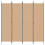 VidaXL vidaXL Room Divider polyester steel 4