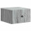 VidaXL vidaXL Wall-Mounted Bedside Cabinet 2 pcs Grey Sonoma Engineered Wood 4
