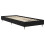 VidaXL vidaXL Bed Frame Black Oak 80 x 200 cm Engineered Wood 3