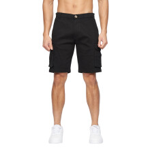 (34R, Black) Crosshatch Mens Frentons Cargo Shorts