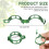 Plant Support Clips, Reusable for Securing Plants (50, Green) Plastic Garden 3