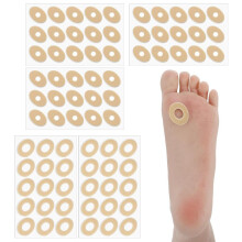 Paquete de 75 almohadillas autoadhesivas para callos, protectores de pies para hombres y mujeres.