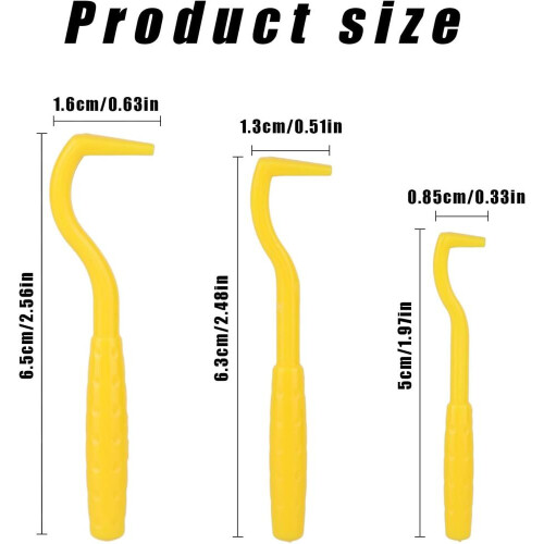 Pack BOXOB Tick Remover Tools, Sizes Plastic Professional Portable Puller 2