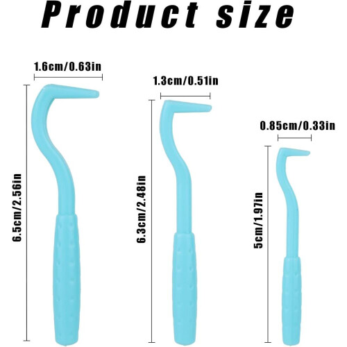 Pack BOXOB Tick Remover Tools, Sizes Plastic Professional Portable Puller 2