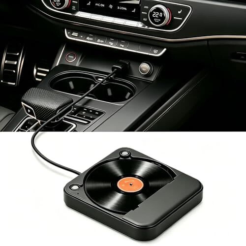 CD Player για αυτοκίνητο, εξωτερικές φορητές συσκευές αναπαραγωγής με θύρ