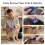 Pack Flea Lice Comb – for Cats Dogs Remove Fleas Eggs Stainless Steel Cat Dog 4