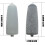 Electric Callus Remover Foot File Kit with 2 Replacement Heads Quartz rollers buff 3