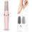 Gentle Foot Scrubber for Feet has a comfortable pink handle steady control while 1