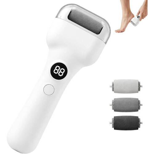 Rechargeable Electric Pedicure Tool with Smart Pressure Sensor, Foot Callus 1