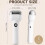 Rechargeable Electric Pedicure Tool with Smart Pressure Sensor, Foot Callus 3