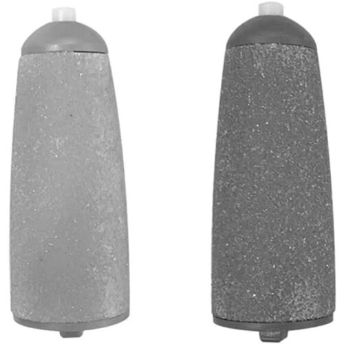 Electric Callus Remover Foot File Kit with 2 Replacement Heads Quartz rollers buff 1