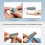 Electric Callus Remover Foot File Kit with 2 Replacement Heads Quartz rollers buff 4