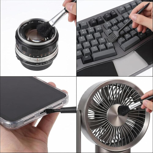 10 Pack Anti Static Brush Keyboard Cleaning Set Nylon Mini Brushes for Electronics 2
