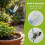24 Pack 3D Dragon Fly Garden Stakes, Removable Plastic Fake Dragonfly 5
