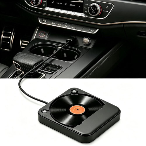 CD Player για αυτοκίνητο, εξωτερικές φορητές συσκευές αναπαραγωγής με θύρ 1