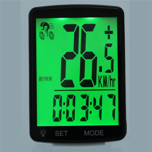 2.8 Inch Bike Wireless Computer Rainproof Multifunction Riding Bicycle Odometer Cycling Speedometer Stopwatch Backlight 1