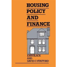 Housing Policy and Finance by John Black Hardcover Book