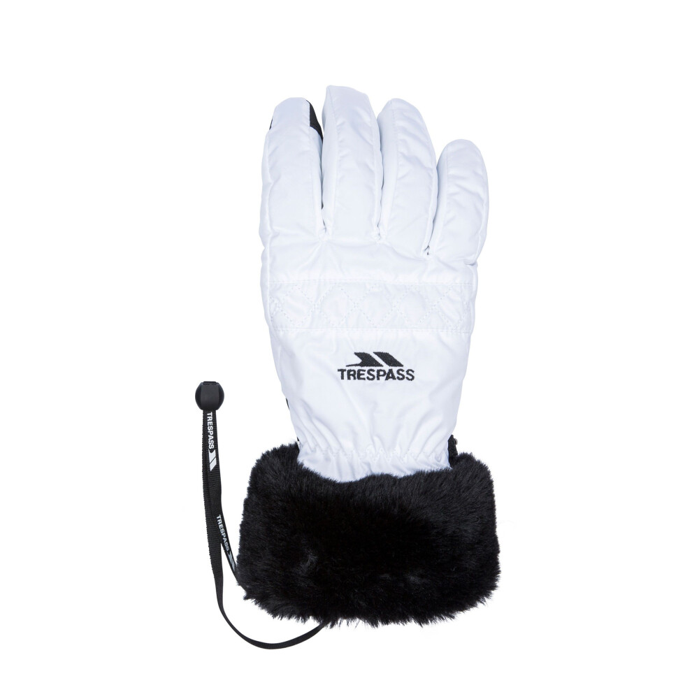 Trespass (L, White) Womens/Ladies Yanki Gloves