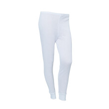 (Hip Fit: 42-44inch (18-20), White) FLOSO Ladies/Womens Thermal Underwear Long Jane (Viscose Premium Range)