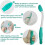 15'' Long Handled Bottom Toilet Self Wipe Wiper 2