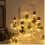 USB LED Christmas String Lights with 10 Decorative Bulbs, 50 Copper Wire LEDs, Remote Control, 8 Modes 2